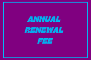 Annual Renewal Fee Image 300x200